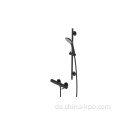 Mattblack Badezimmerhand Duschmixer Schiebbar Set Set